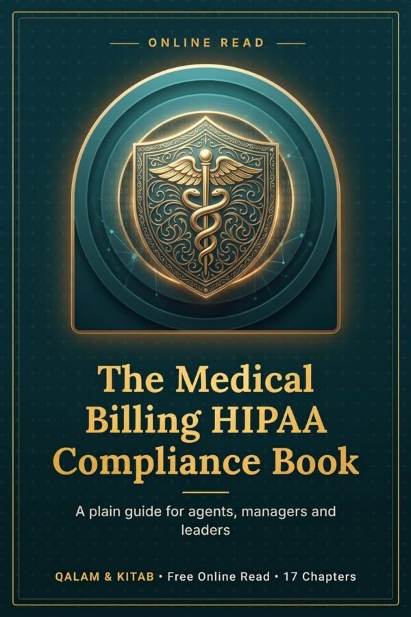 Cover of The Medical Billing HIPAA Compliance Book: A Plain Guide for Agents, Managers and Leaders