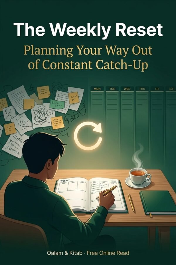 Cover of The Weekly Reset: Planning Your Way Out of Constant Catch-Up